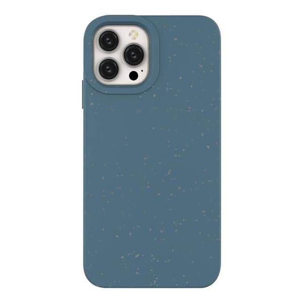 Eco Case Cover til iPhone 14 Plus nedbrydeligt silikonecover marineblå