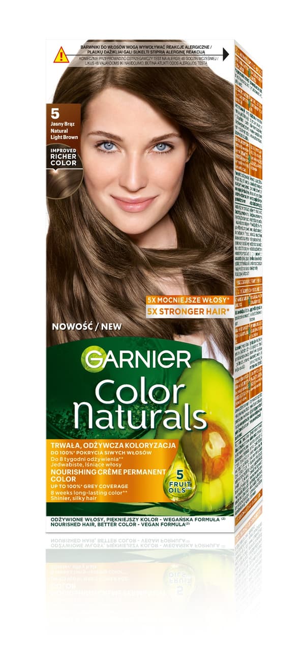 Garnier Color Naturals Coloring Cream No. 5 Bright Braz