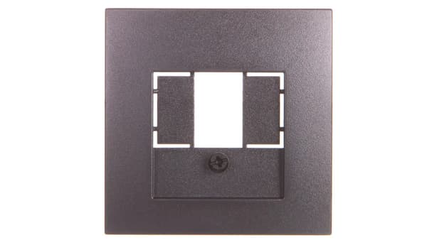 BERKER one.platform B.Square-kaiutinlevy /USB antrasiitti 10331606