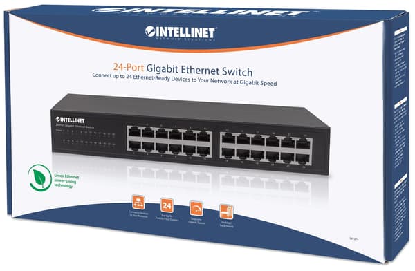 Intellinet 561273 netværksswitch Gigab
