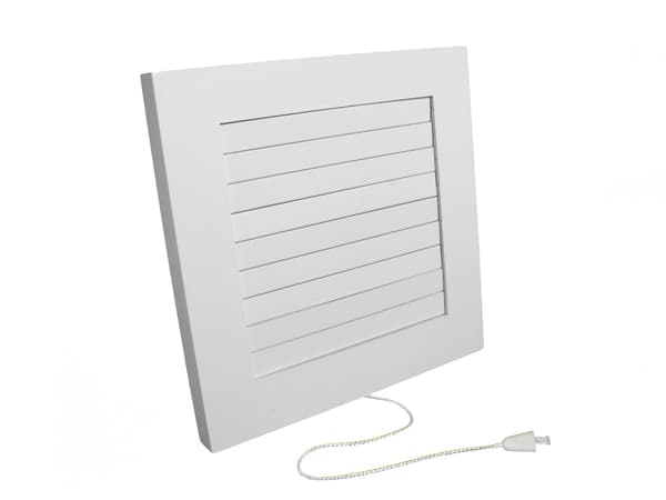 IMPERIO VENTILATIONSGITTER MED MEKANISK ALLUSION 135MM