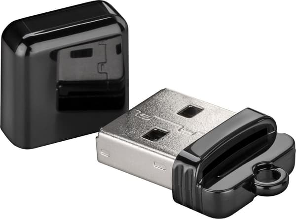 Goobay 38656 USB 2.0 microSD -lukija (musta)