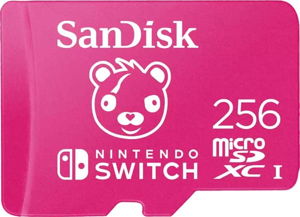 KORT 256GB SanDisk Nintendo Switch - Fortnite Edition microSDXC 100MB/s