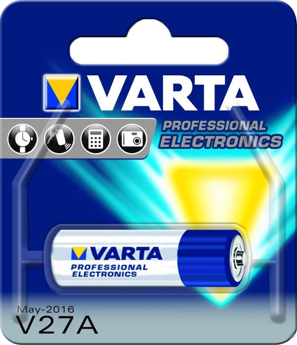 Varta-paristo Electronics A27 19mAh 1 kpl