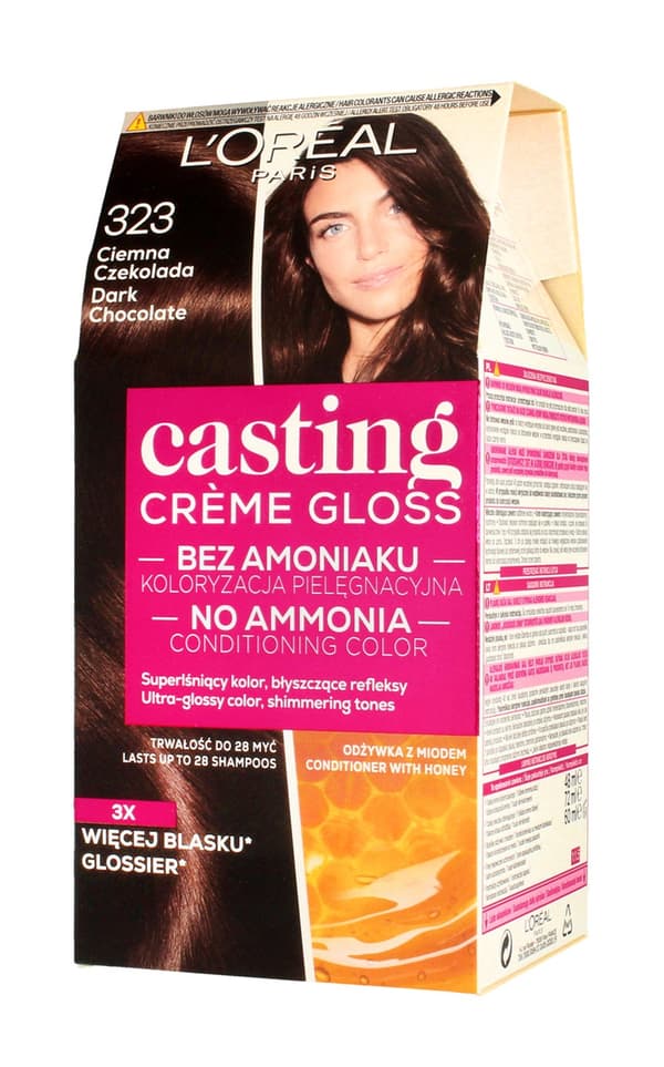 Casting Creme Gloss Farvecreme Nr. 323 Mørk Chokolade