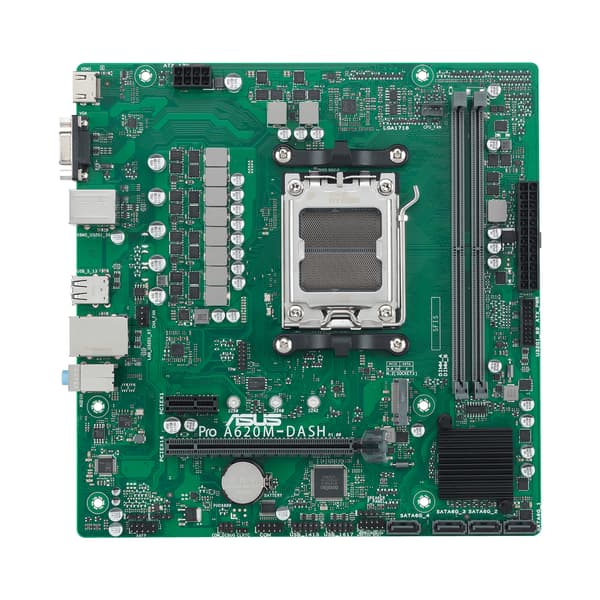 ASUS Bundkort A620M-DASH-CSM - micro ATX - Socket AM5 - AMD A620