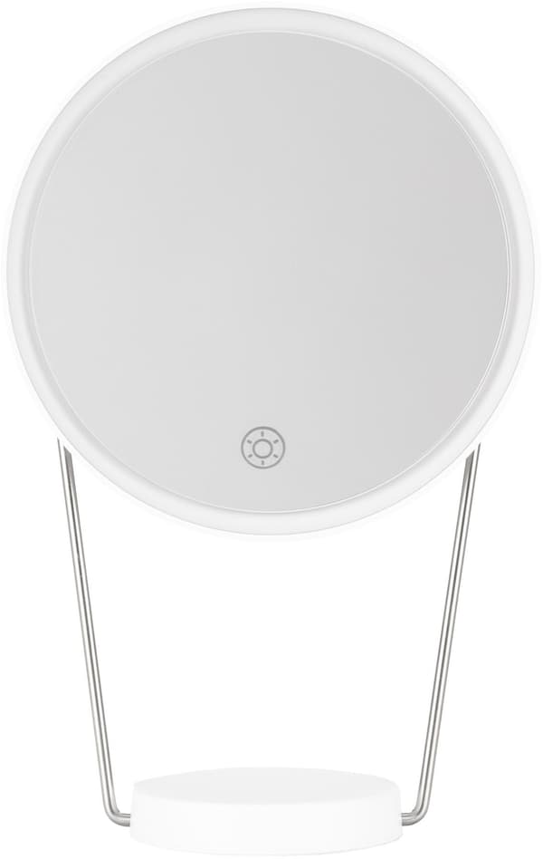 Meikkipeili Humanas HS-ML01 LED-valaistuksella - valkoinen