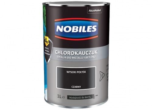NOBILES KLORGUMMIMALING SORT 0,9L