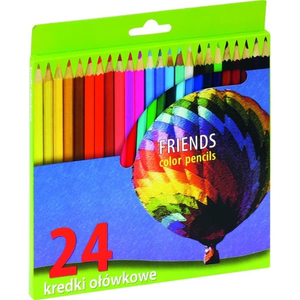 Blyanter 24 farver UNIONL