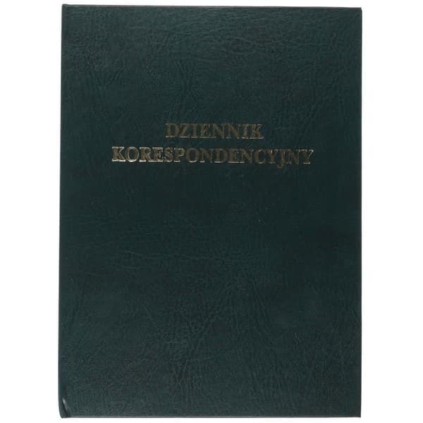 KORRESPONDANCEJOURNAL A4 300 ARK, GRØN