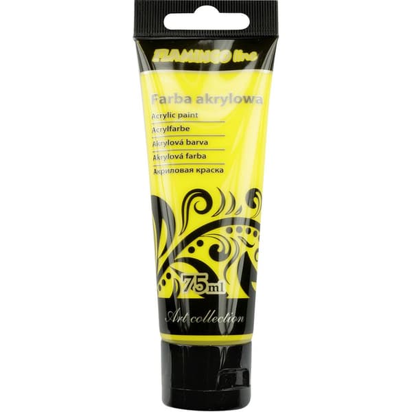 Akrylfärg 75ml 004 gul