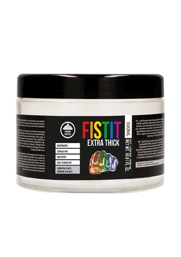 Gelfisting Fist It - Extra Tjock - Regnbåge - 500 ml