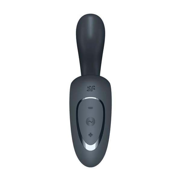 Satisfyer G for Goddess 1 intiimilaite, kaksoismoottorit, tummanharmaa