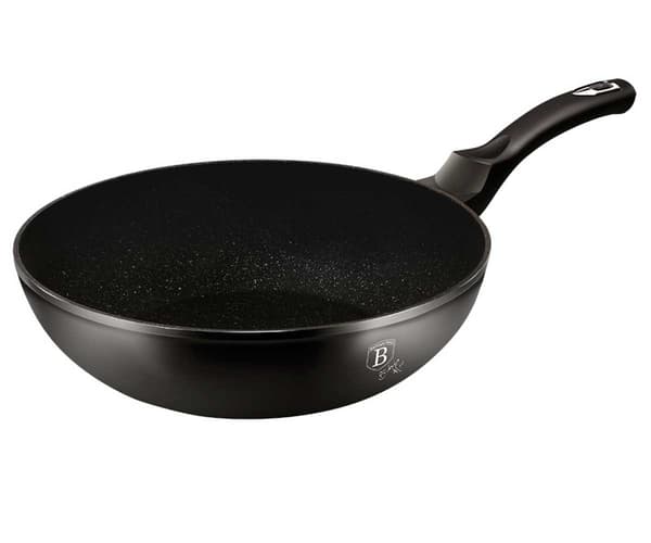 GRANIITTIWOKKI 28cm BERLINGERHAUS MUSTA HOPEA BH-1848