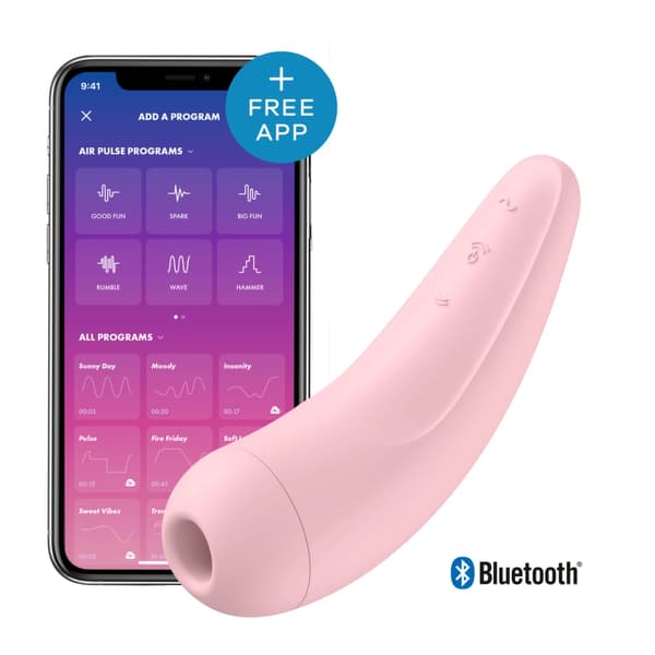 Dobbeltstimulerende Vibe Satisfyer CURVY 2+