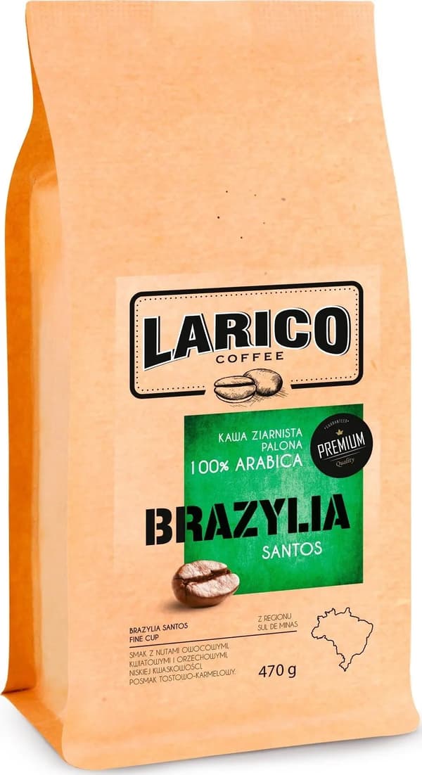 Kahvipapu Brazil Santos 470 g