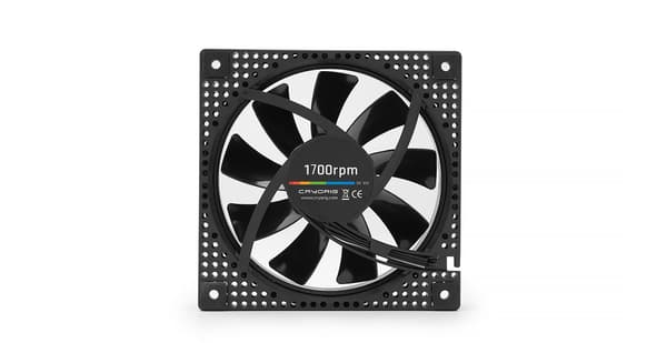 Fläkt Cryorig Crona S PWM, ARGB, 3-pack - 120mm, svart