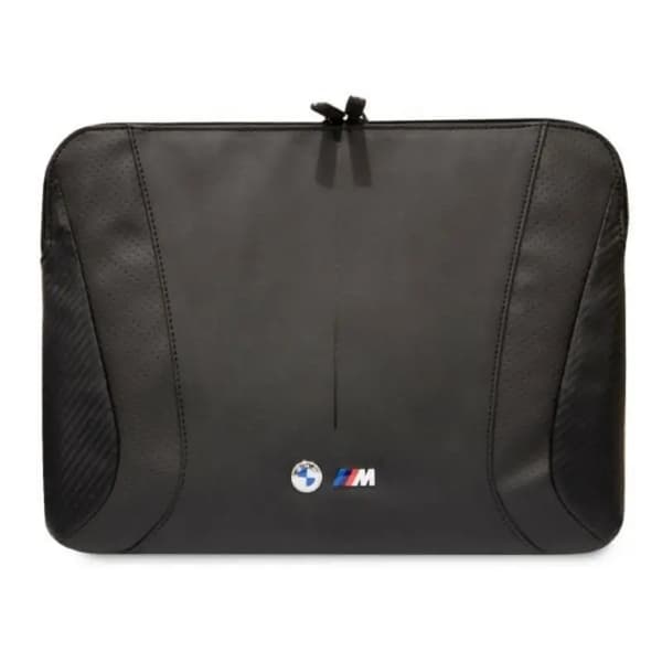 BMW Carbon&amp;Perforated etui til en 16\" bærbar computer - Sort