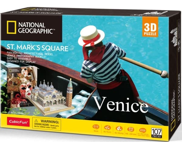 3D NATIONAL GEOGRAPHIC VENETSIAN PALAPELI - DS0980H