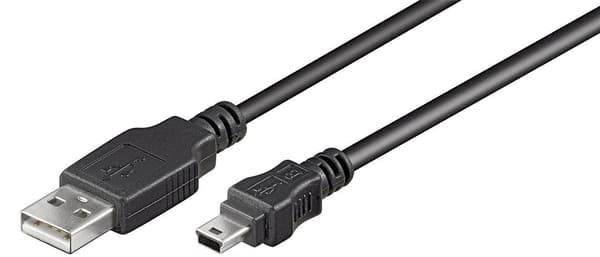 MicroConnect USB A - Mini USB B 5P 1,8m M-M