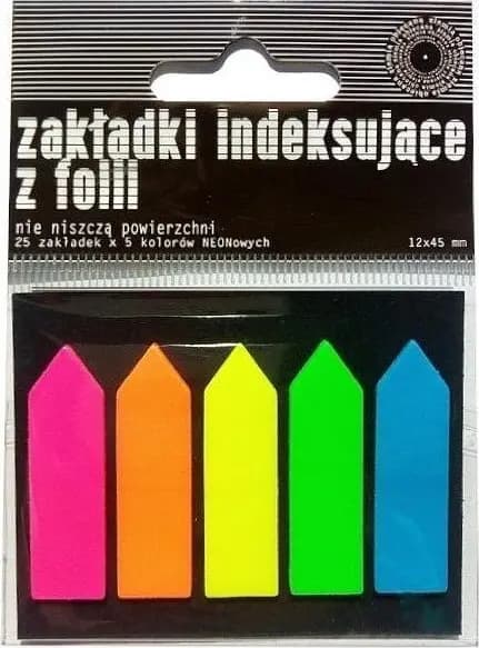 PET neon indekseringsfaner