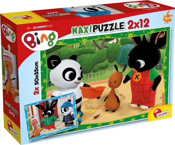 Palapeli MAXI 2x12el BING Friends 81226 LISCIANI