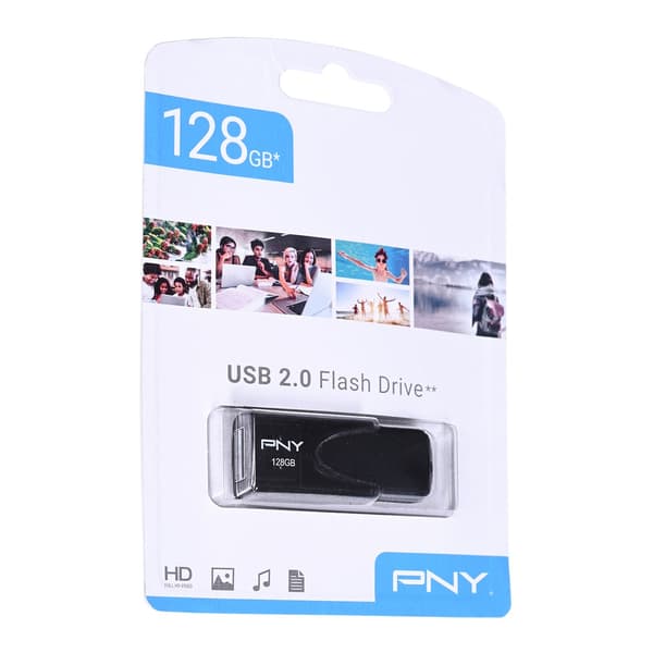 PNY Attaché 4 - USB flashdrive - 128 G
