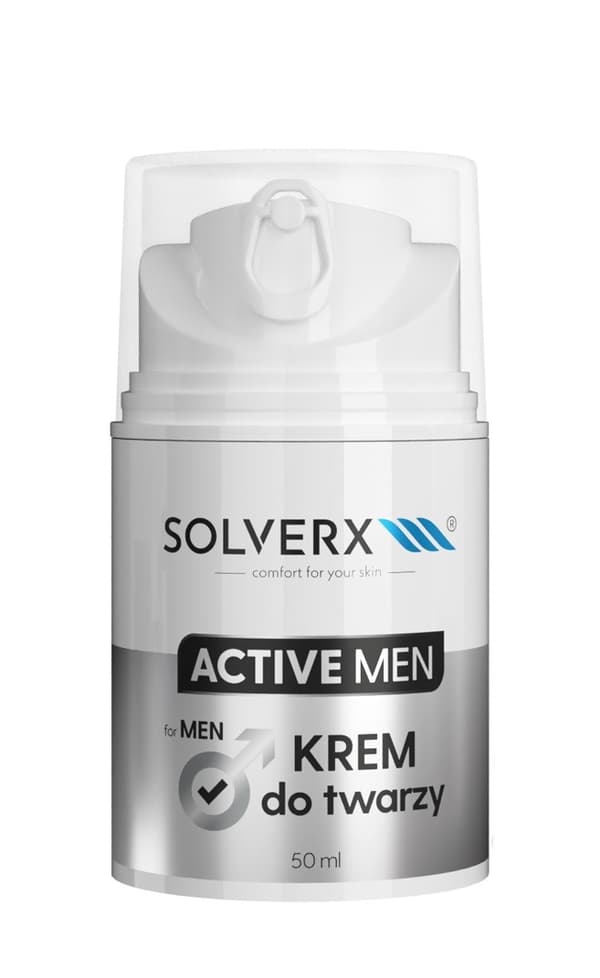 Solverx Men Active Ansigtscreme 50ml