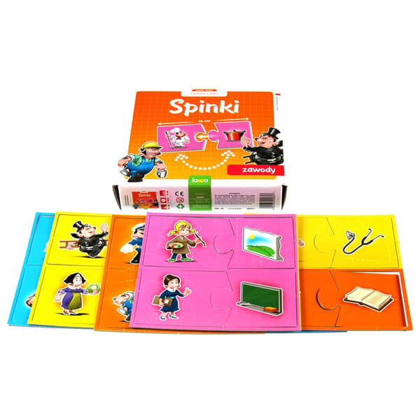 Jawa Pædagogisk spil SPINKI - YRKER puslespil GR0307