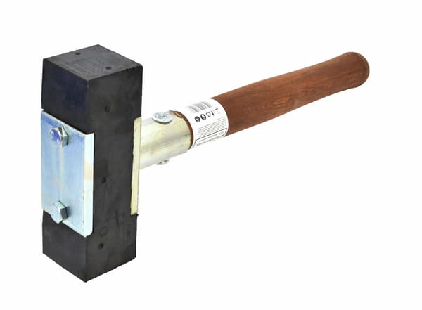 AWTOOLS BROLÆGGERHAMMER 2,5KG/34cm UDSKIFTELIG GUMMI