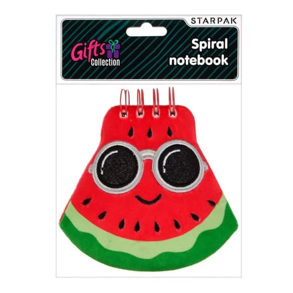 Anteckningsbok på spiral Vattenmelon