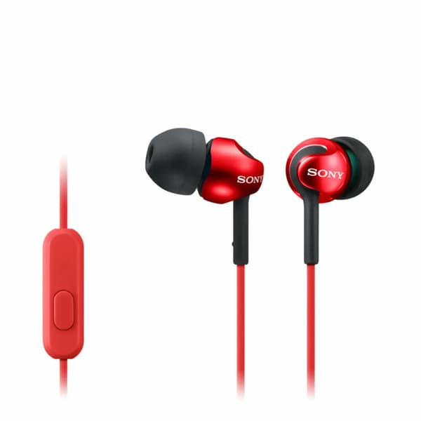 Sony MDR-EX110APR röd