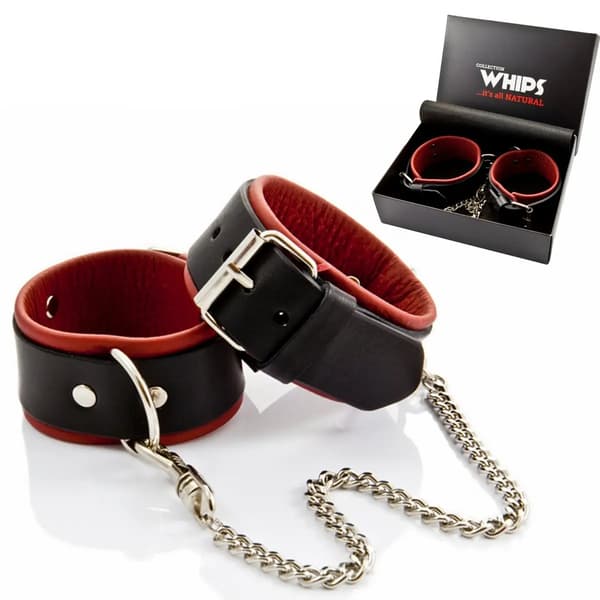 Tjocka läderhandbojor för kvinnor bdsm bondage
