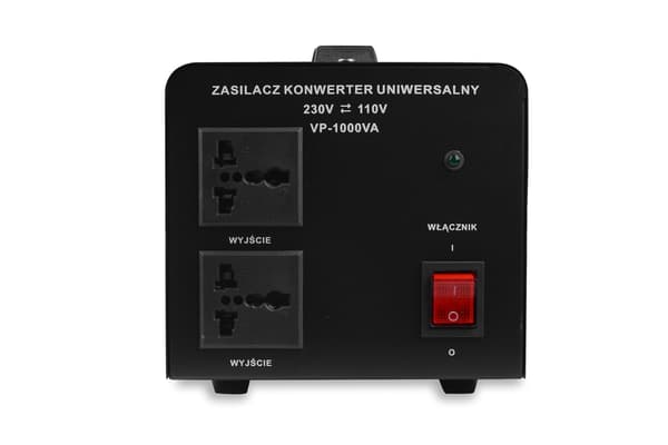Transformator VOLT POLSKA 230V/110V 1000VA
