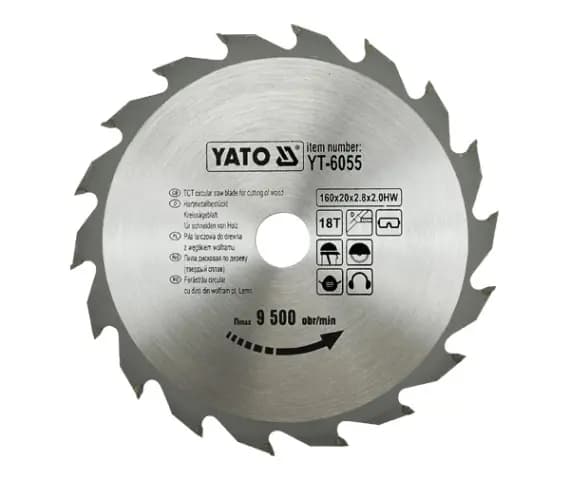 VIDIA-LEV Y 160X18TX20 MM