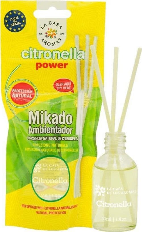 La Casa de los Aromas tuoksutikut sitronellaesanssilla 30ml