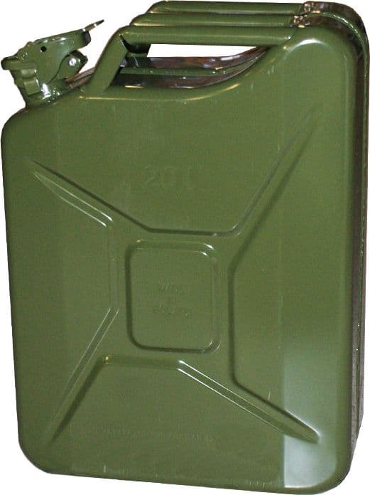 Stålbeholder ral 6003 20L grøn