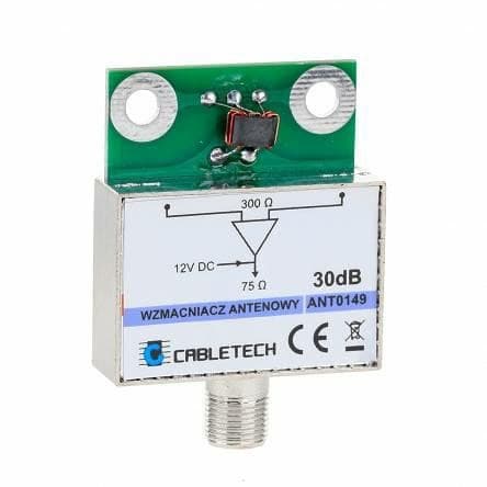 30dB Cabletech suojattu antennivahvistin