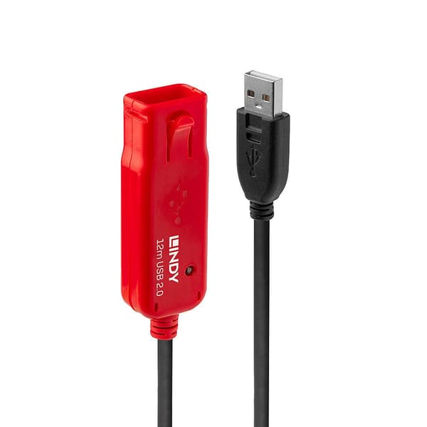 Lindy 12M Usb2.0 förlängningssats 42870