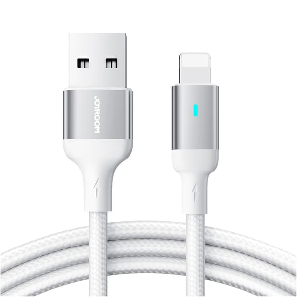 Joyroom Extraordinary Series A10 USB-A / Lightning 2,4A-Kabel 1,2 m - Vit