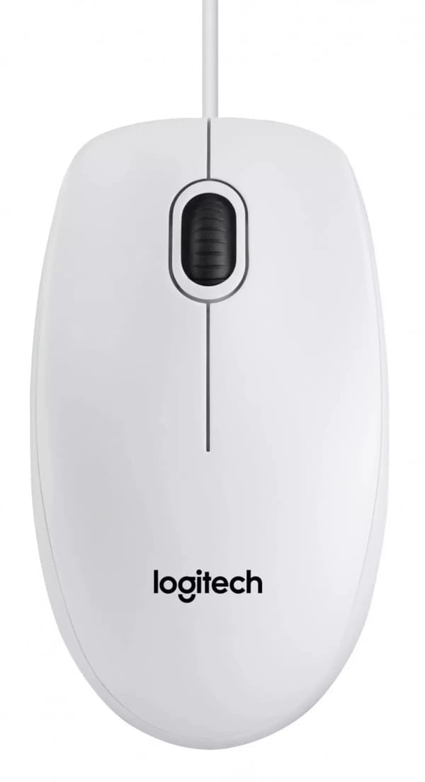 Logitech Mus B100 - Vit