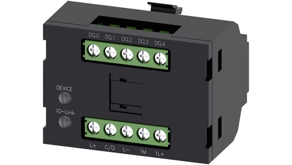 Siemens Elektronisk Modul til RFID Nøglekontakt 5 Programmerbare Digitale Udgange Sort 24VDC IO-Link 3SU1400-1GD10-1AA0
