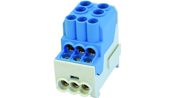 Jakelulohko Al/Cu SDB 100 (80010) SIMBLOCK sininen 81601003