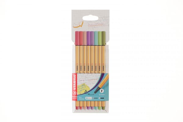 Point 88 fineliner 8 farver STABILO