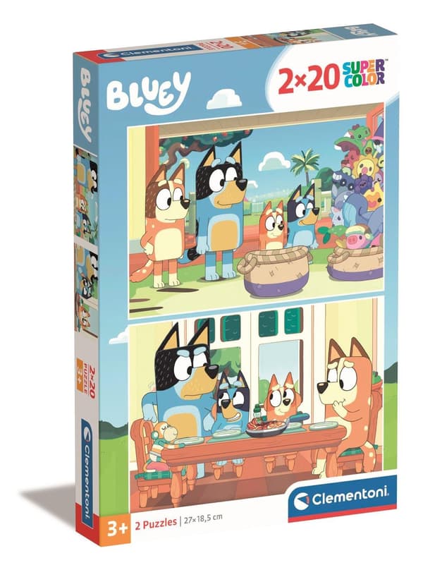 Bluey pussel 2x20 bitar