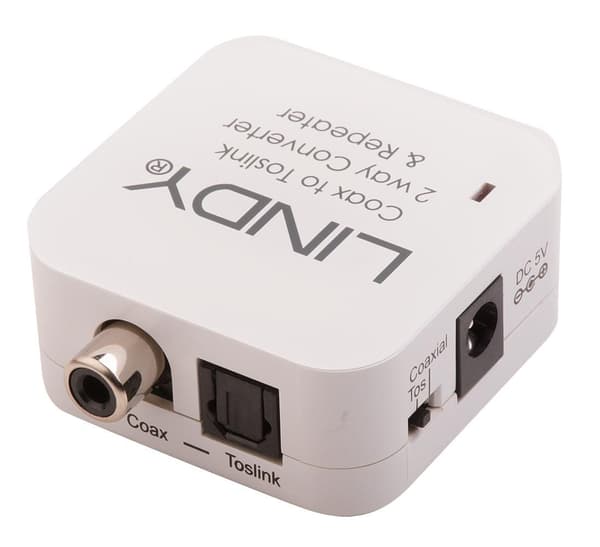 Lindy Audioconverter Coaxial/Optisk