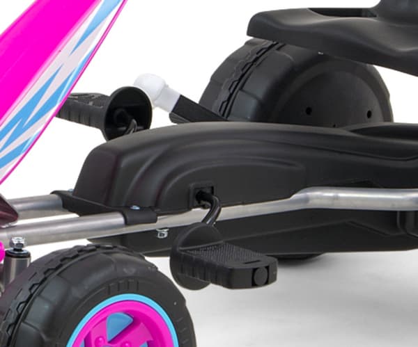 Trampbilsgokart Viper rosa 3128 Milly Mally