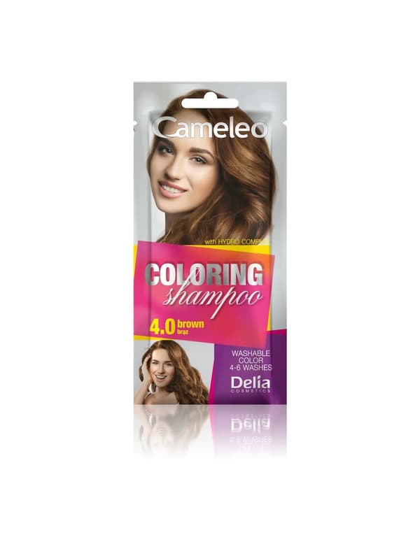 Delia Cosmetics Cameleo Farveshampoo 4.0 braz