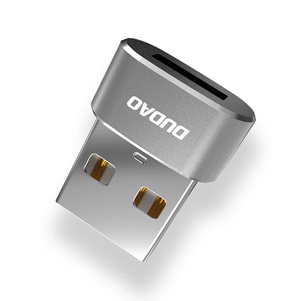 Dudao USB Typ-C till USB-adapter Svart (L16AC Svart)