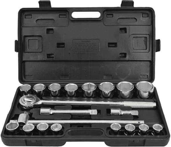 AWTOOLS NØGLESÆT 21 stk. 3/4\"/PLASTIKKASSE